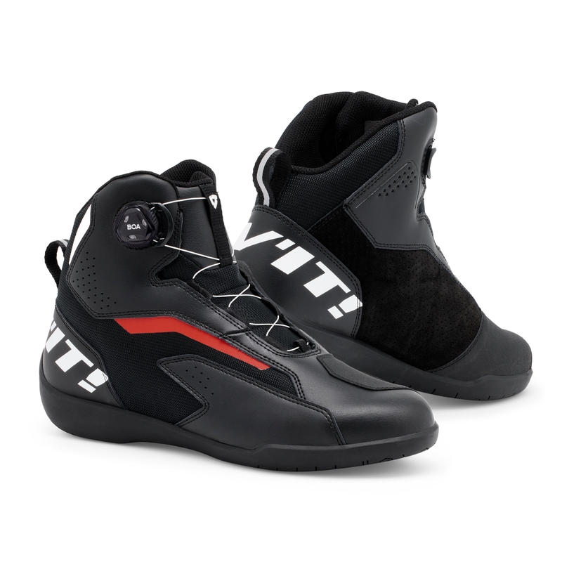 Revit Jetspeed Pro Motorradstiefel schwarz-rot