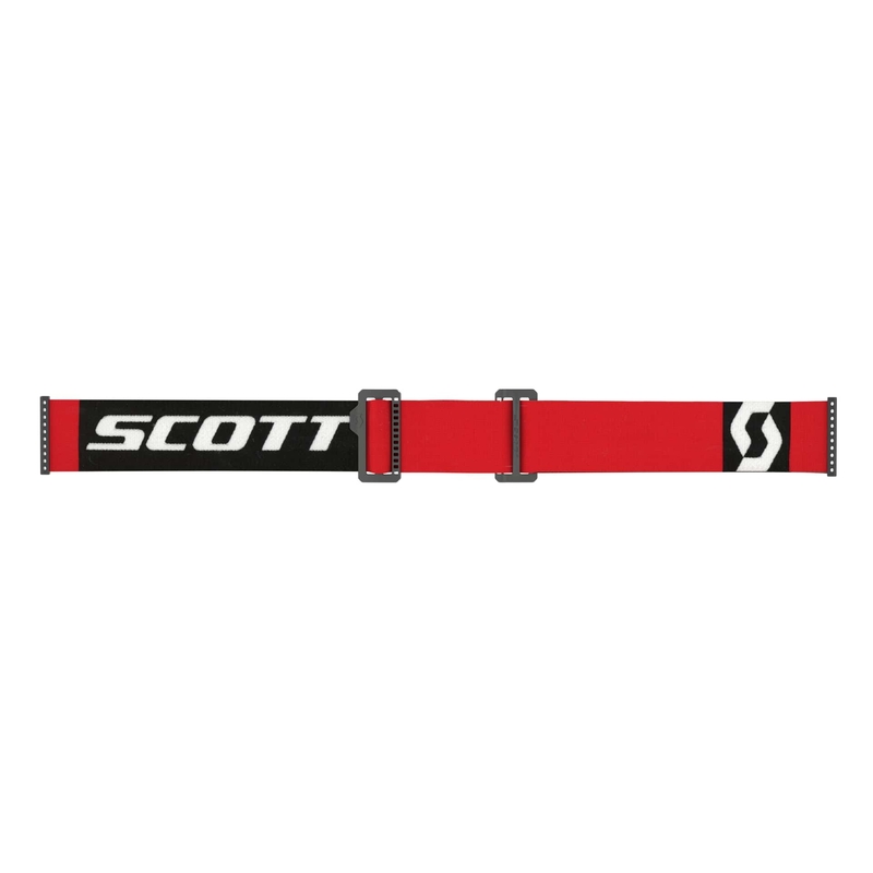 Motocross-Schutzbrille SCOTT Prospect CH rot-schwarz-silber