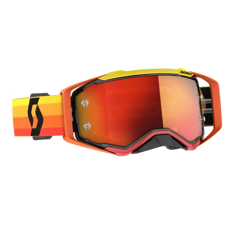 Motocross-Schutzbrille SCOTT Prospect CH orange-gelb
