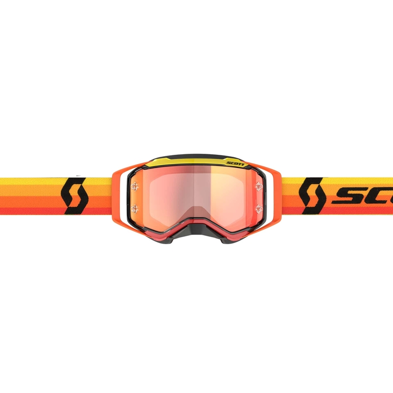 Motocross-Schutzbrille SCOTT Prospect CH orange-gelb