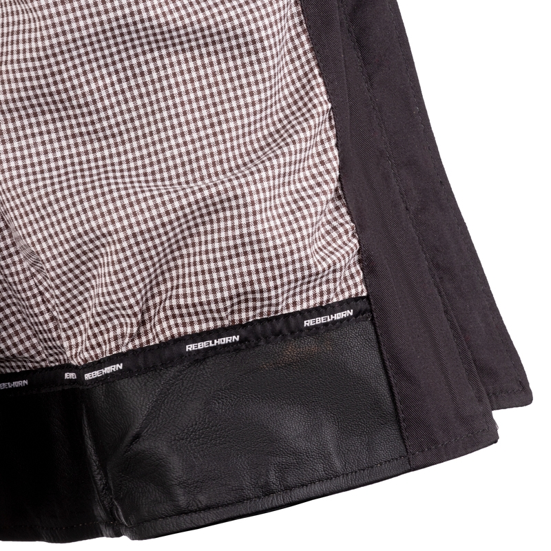 Rebelhorn Hunter Pro Vintage Motorradjacke für Frauen Ausverkauf
