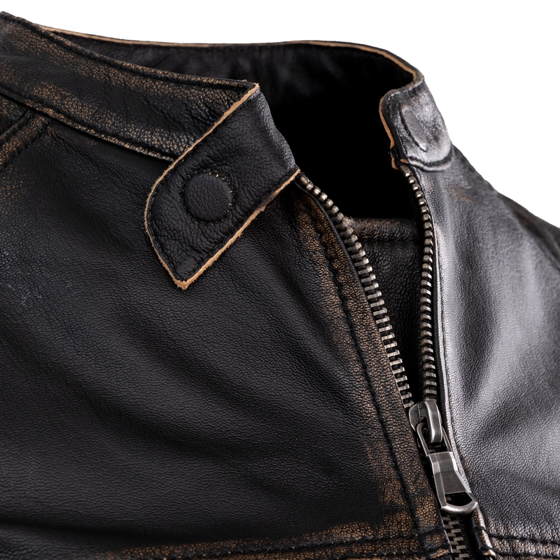 Rebelhorn Hunter Pro Vintage Motorradjacke für Frauen Ausverkauf