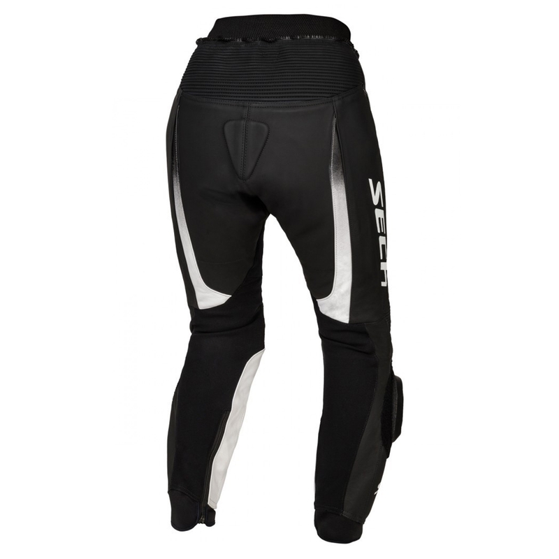 Damen Motorradhose SECA SRS II schwarz-weiß Ausverkauf