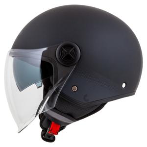 Cassida Handy Plus offener Motorradhelm schwarz-grau