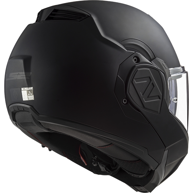 Klappbarer Motorradhelm LS2 FF906 Advant Noir-06 schwarz