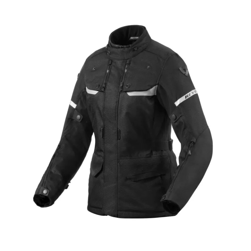 Revit Outback 4 H2O Damen Motorradjacke Schwarz