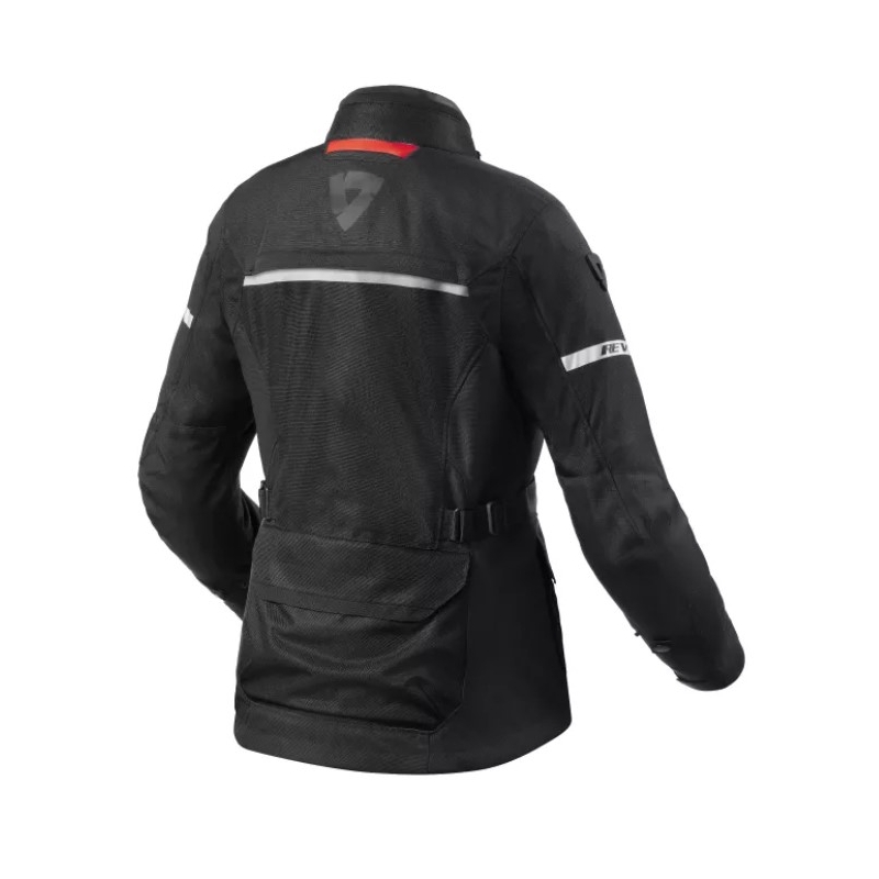 Revit Outback 4 H2O Damen Motorradjacke Schwarz