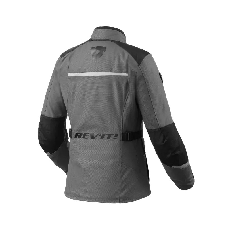 Revit Voltiac 3 H2O Damen Motorradjacke grau-schwarz
