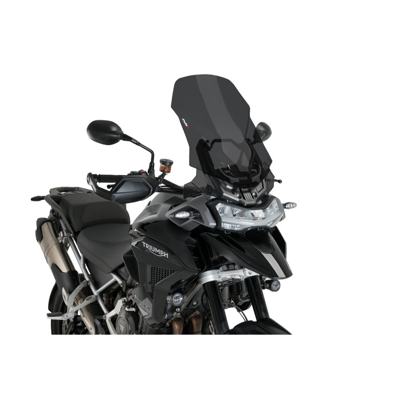 Windschutzscheibe PUIG TOURING dunkel getönt für TRIUMPH Tiger 1200 Explorer / GT Explorer 2022-2023