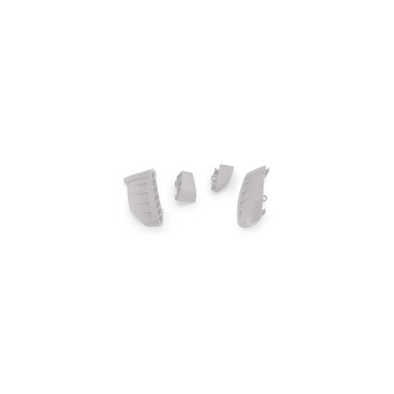 Spare rubber ends PUIG PRO 2.0 schwarz