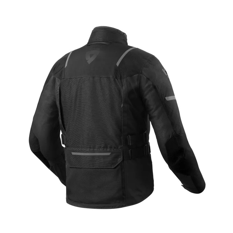 Revit Offtrack 2 H2O Motorradjacke schwarz