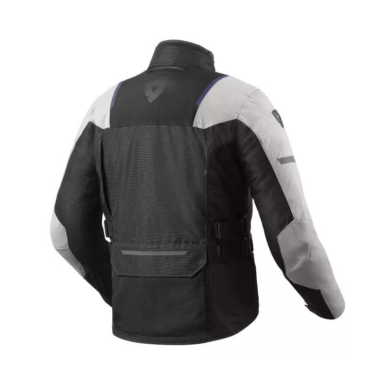 Motorradjacke Revit Offtrack 2 H2O Silber-Anthrazit