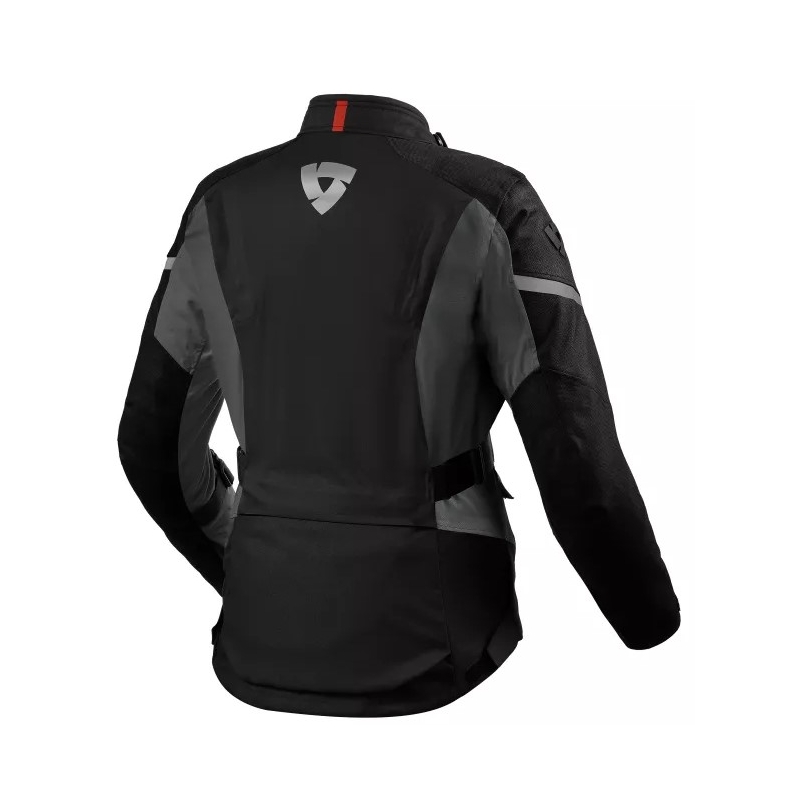 Revit Horizon 3 H2O Motorradjacke für Damen in Schwarz und Rot