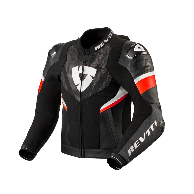 Revit Hyperspeed 2 Pro Motorradjacke schwarz-fluo rot Sale Ausverkauf