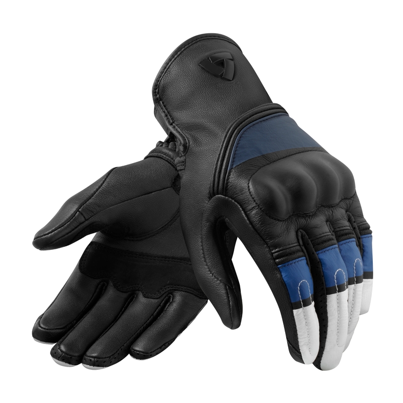Motorradhandschuhe Revit Redhill weiß und blau Ausverkauf