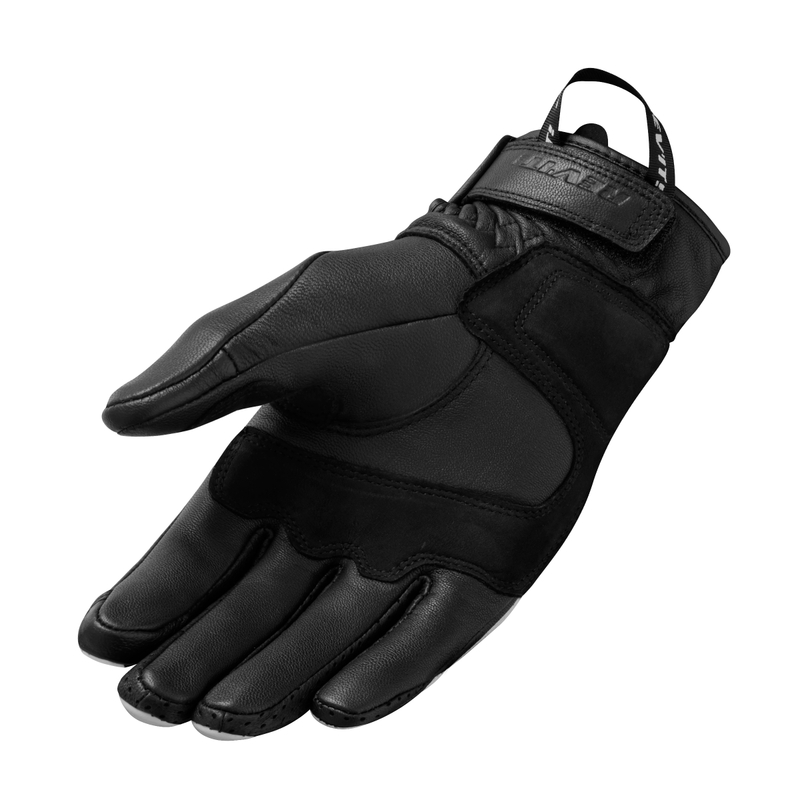 Revit Redhill schwarz-weiße Motorradhandschuhe Ausverkauf