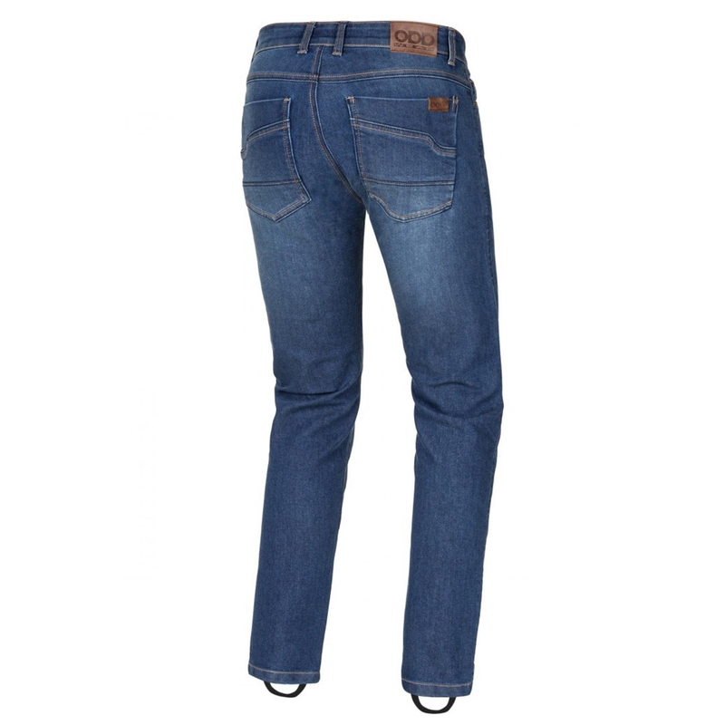 SECA Night City COR blaue abgeschnittene Motorradjeans Ausverkauf