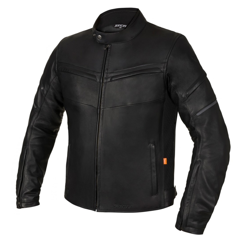 SECA DarkSide TFL Motorradjacke schwarz Ausverkauf