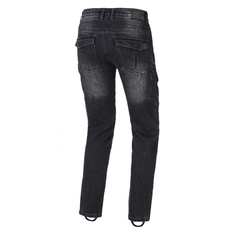 Motorradjeans SECA Badlands DYN schwarz Ausverkauf