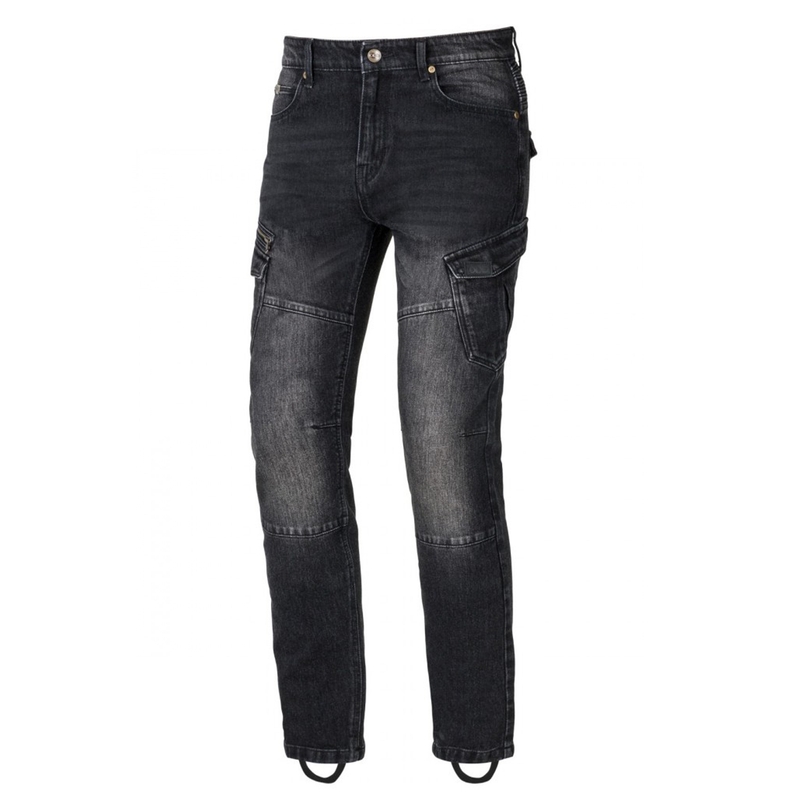 Motorradjeans SECA Badlands DYN schwarz Ausverkauf