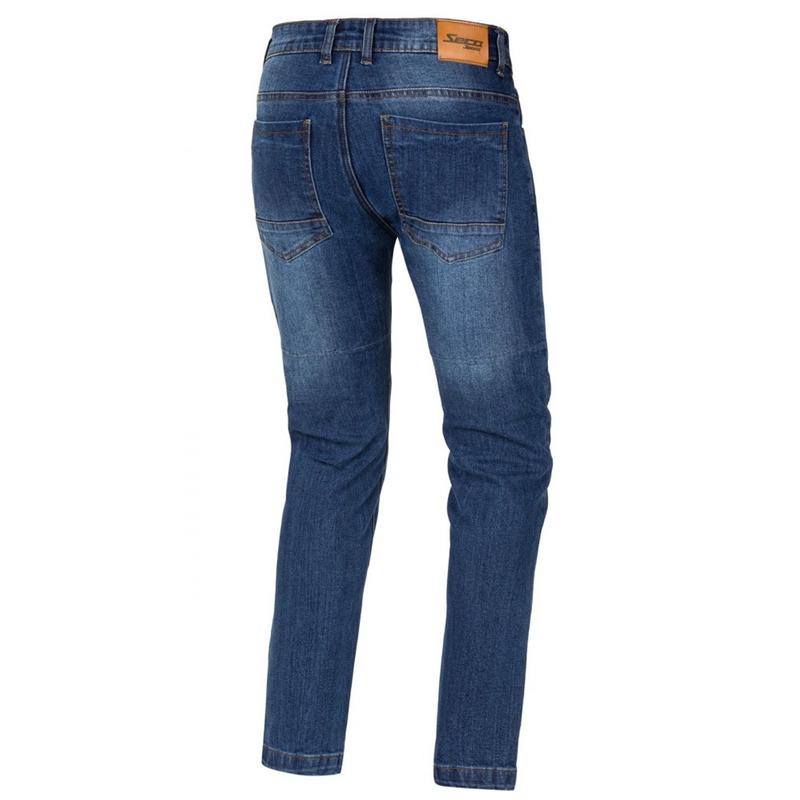 SECA Stroke III blaue Motorradjeans Ausverkauf