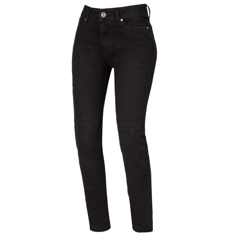 Damen Motorradjeans SECA Selene schwarz Ausverkauf