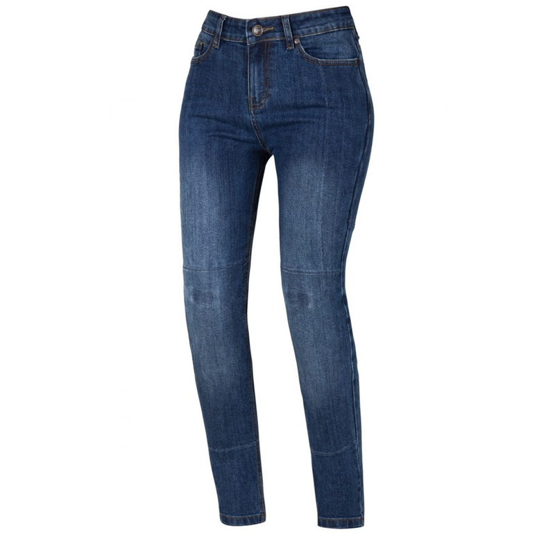 Damen Motorradjeans SECA Selene blau Ausverkauf