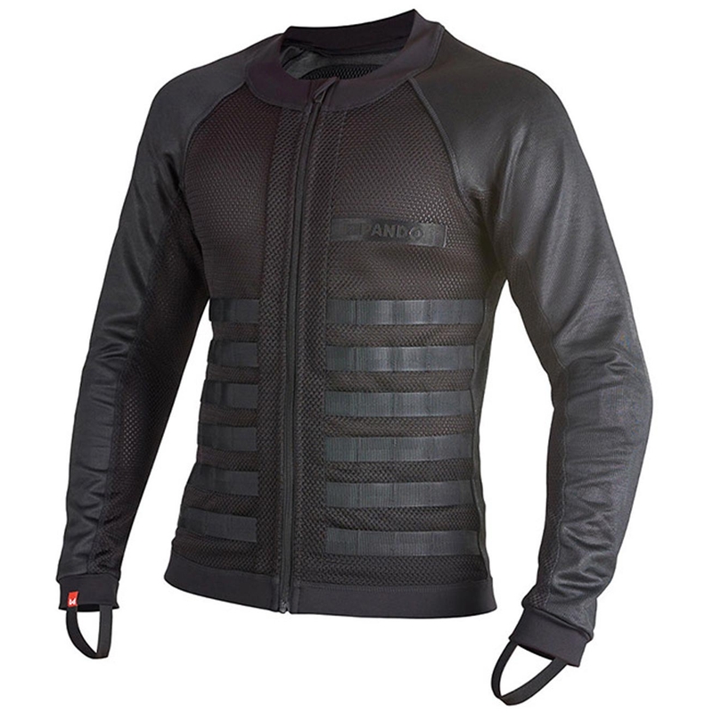 Jacke PANDO MOTO Commando UH schwarz Ausverkauf