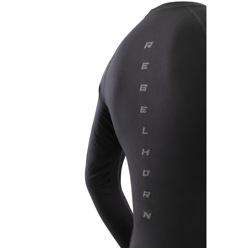 Rebelhorn Freeze II schwarzes Thermoshirt