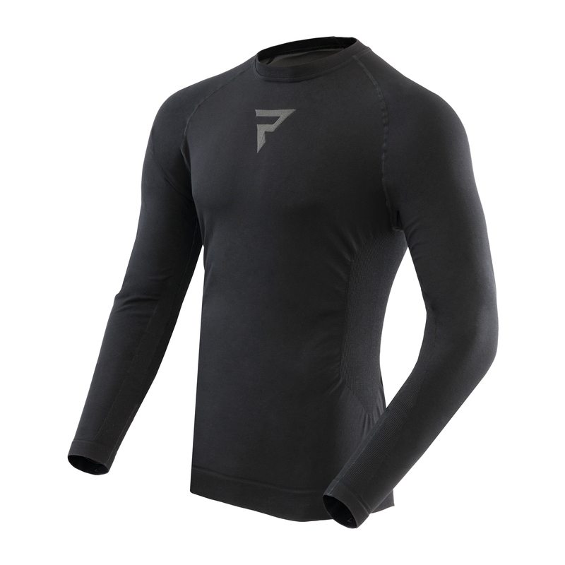 Rebelhorn Freeze II schwarzes Thermoshirt