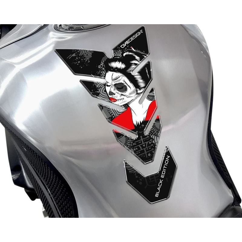 Kraftstofftankabdeckung - Tankpad Print Geisha