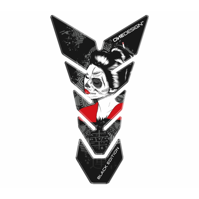 Kraftstofftankabdeckung - Tankpad Print Geisha