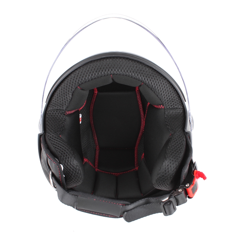 MT Street offener Motorradhelm schwarz matt Ausverkauf