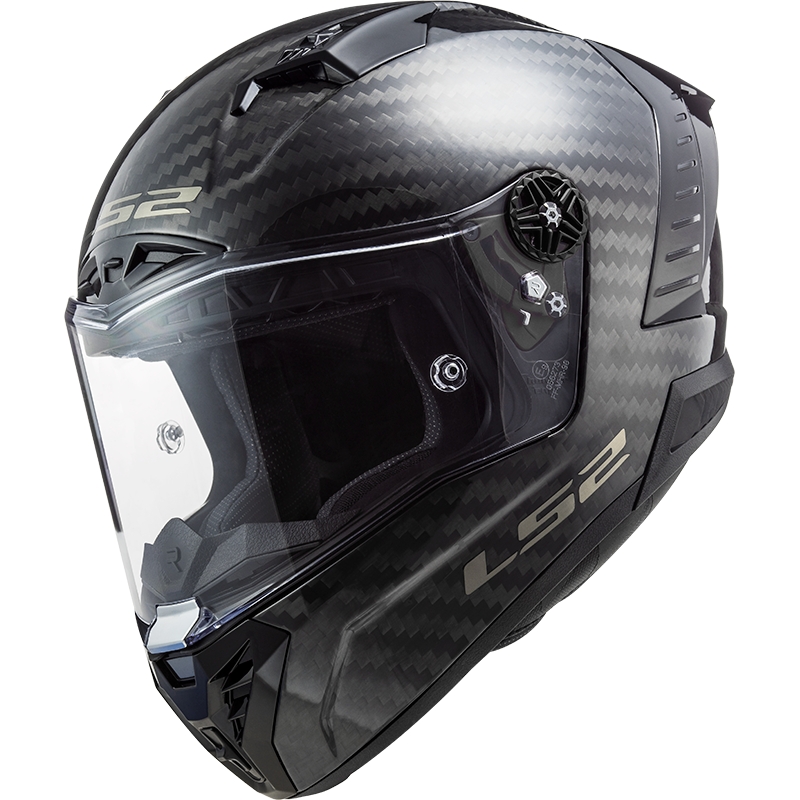 LS2 FF805 Thunder Carbon Schwarz Integral Motorradhelm