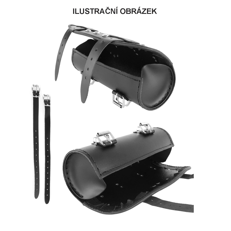 Motorrad-Rollkoffer aus Leder, Chopper/Custom RSA-14B
