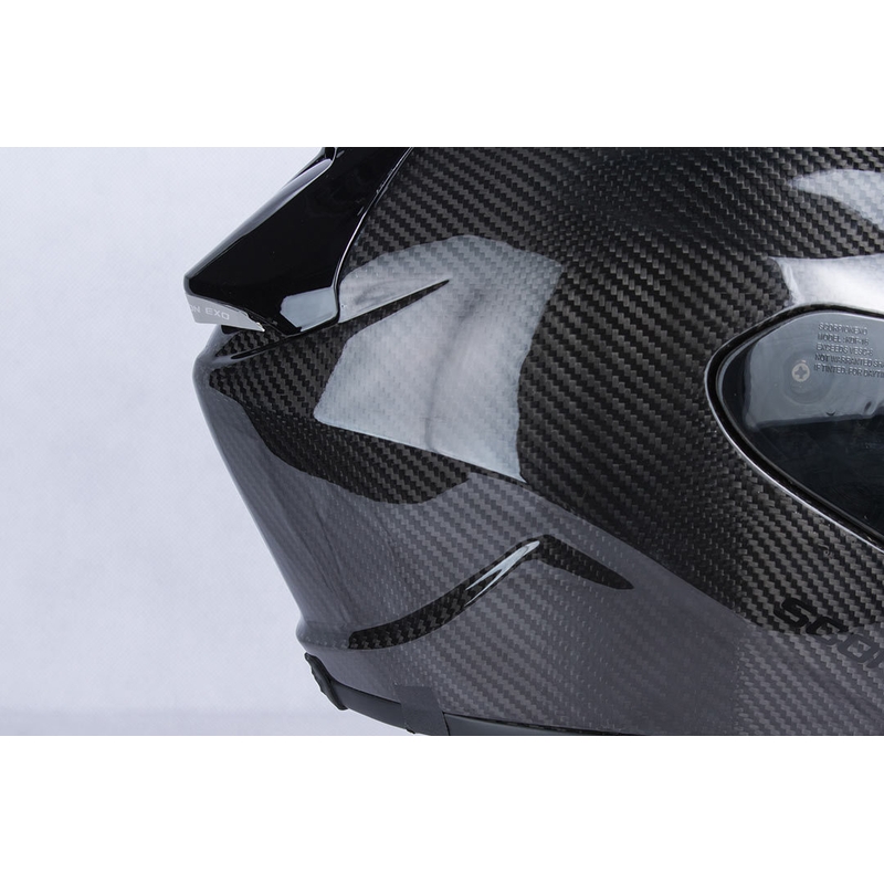Integrierter Motorradhelm Scorpion Exo-1400 EVO Air Carbon schwarz