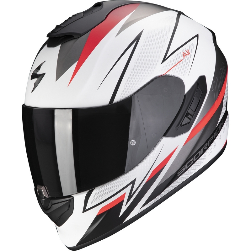 Integralhelm Scorpion EXO-1400 EVO Air Thelios weiß-rot