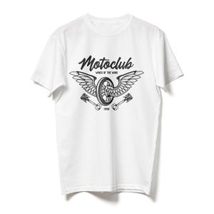 T-shirt RSA Motoclub weiß Ausverkauf