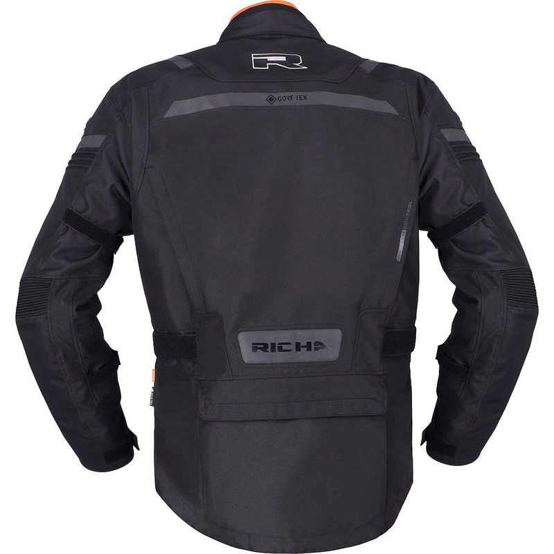 Motorradjacke RICHA Brutus GTX schwarz Ausverkauf