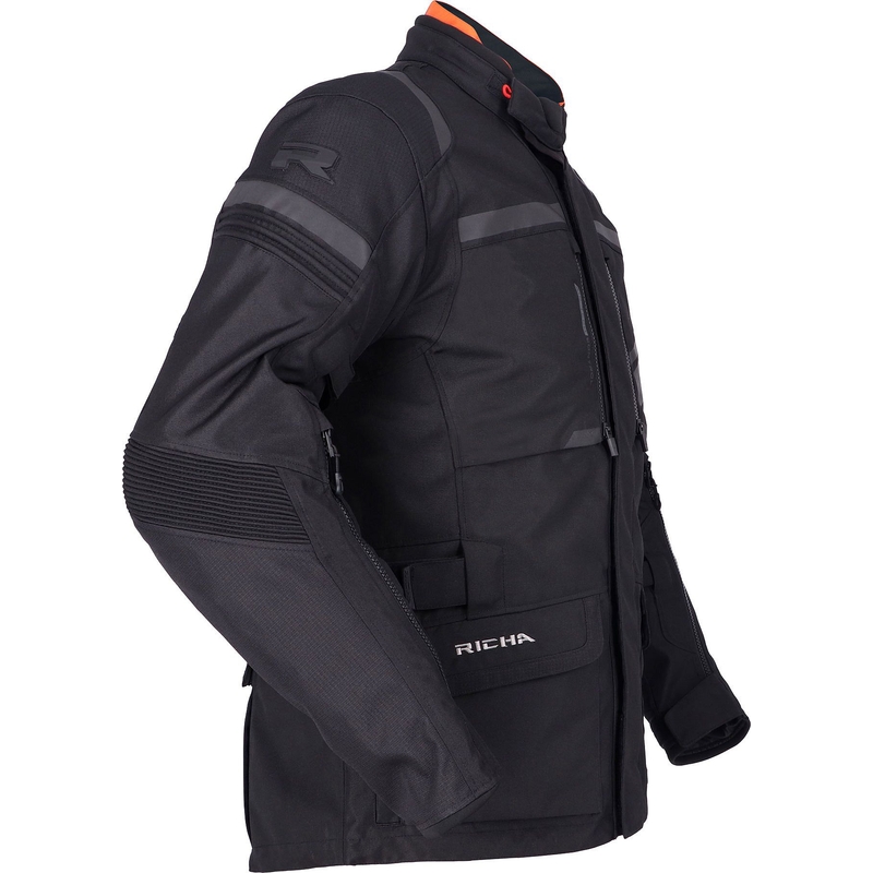Motorradjacke RICHA Brutus GTX schwarz Ausverkauf