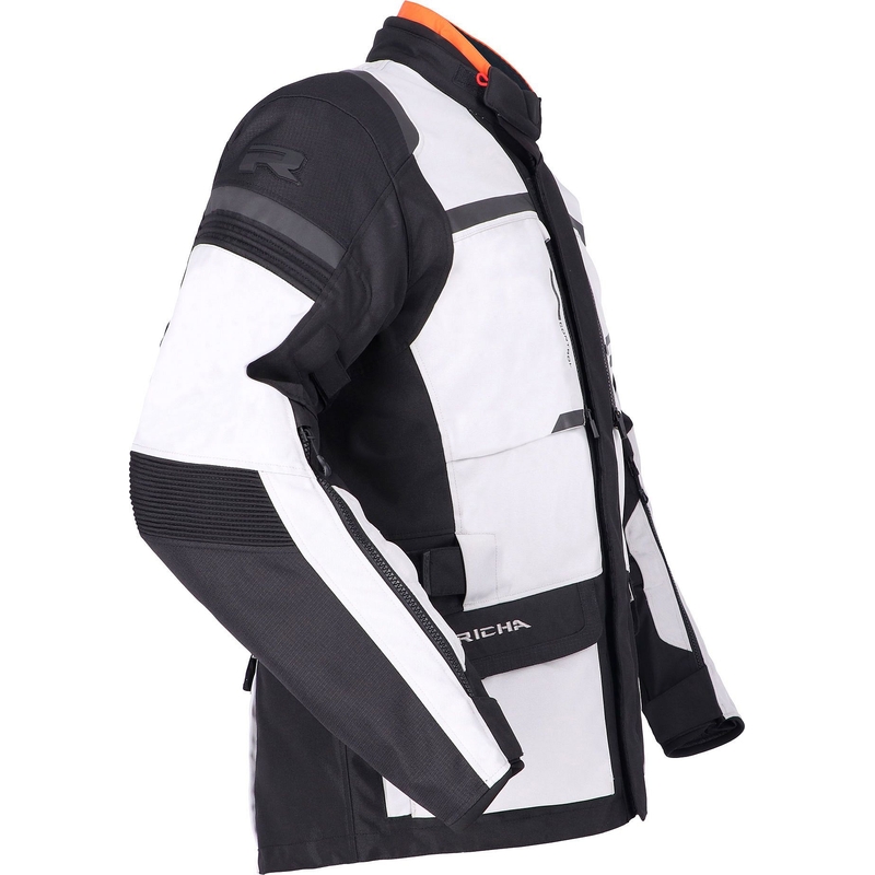 Motorradjacke RICHA Brutus GTX grau-schwarz Ausverkauf