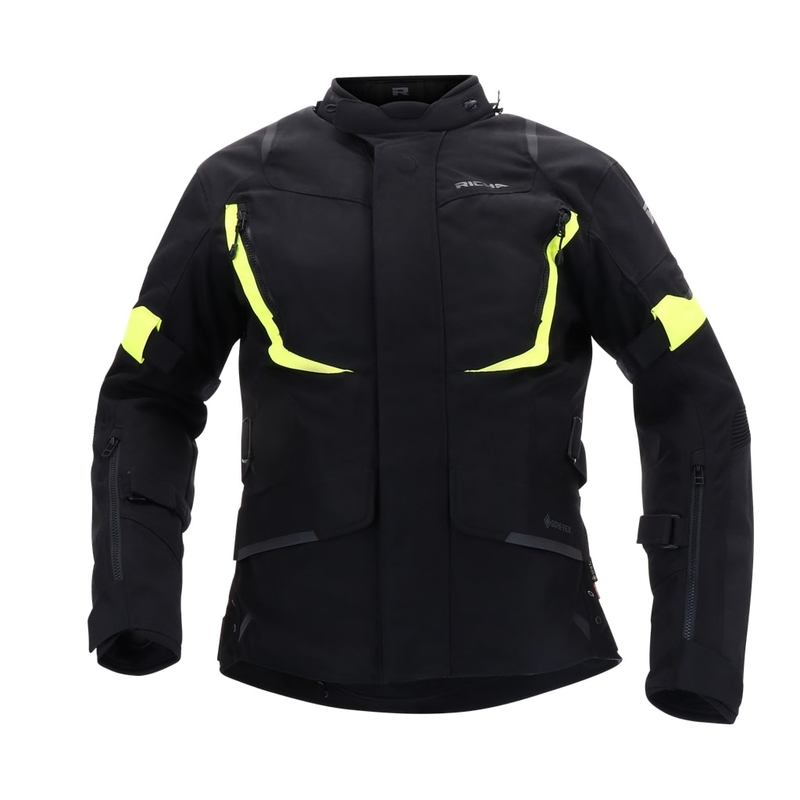 Motorradjacke RICHA Cyclone 2 GTX schwarz-fluo gelb Ausverkauf