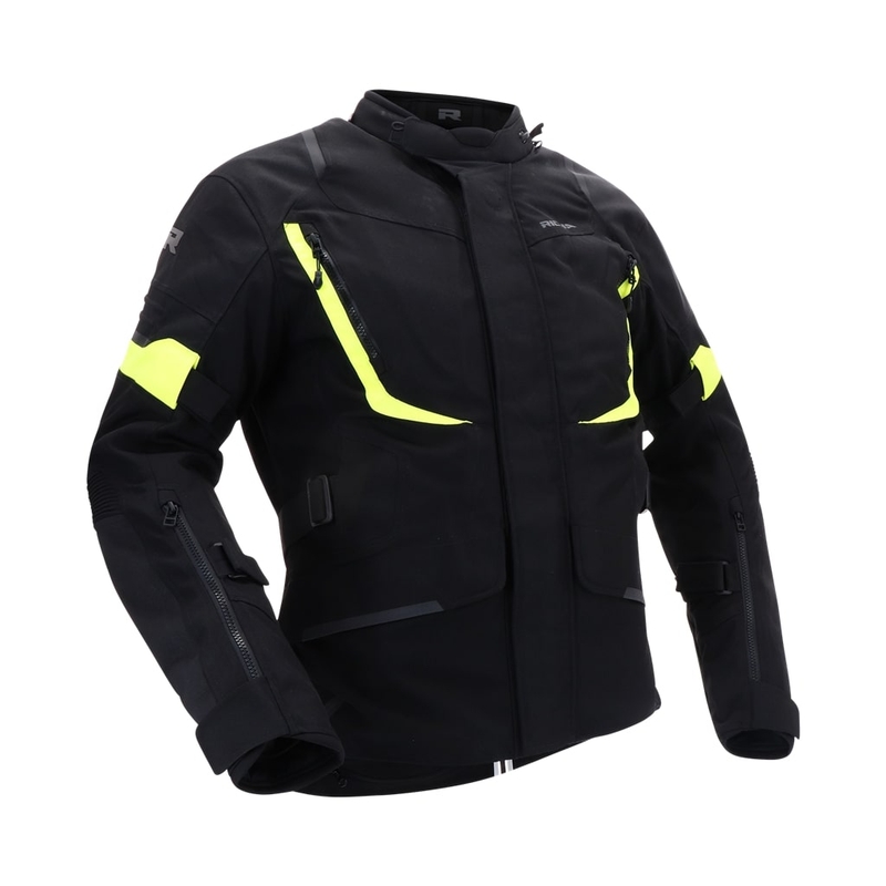 Motorradjacke RICHA Cyclone 2 GTX schwarz-fluo gelb Ausverkauf