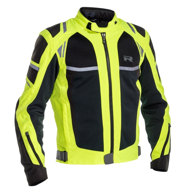 Motorradjacke RICHA Airstorm WP fluo gelb Ausverkauf