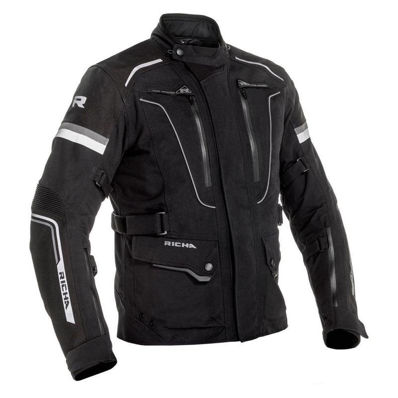 Motorradjacke RICHA Infinity 2 Pro schwarz Ausverkauf