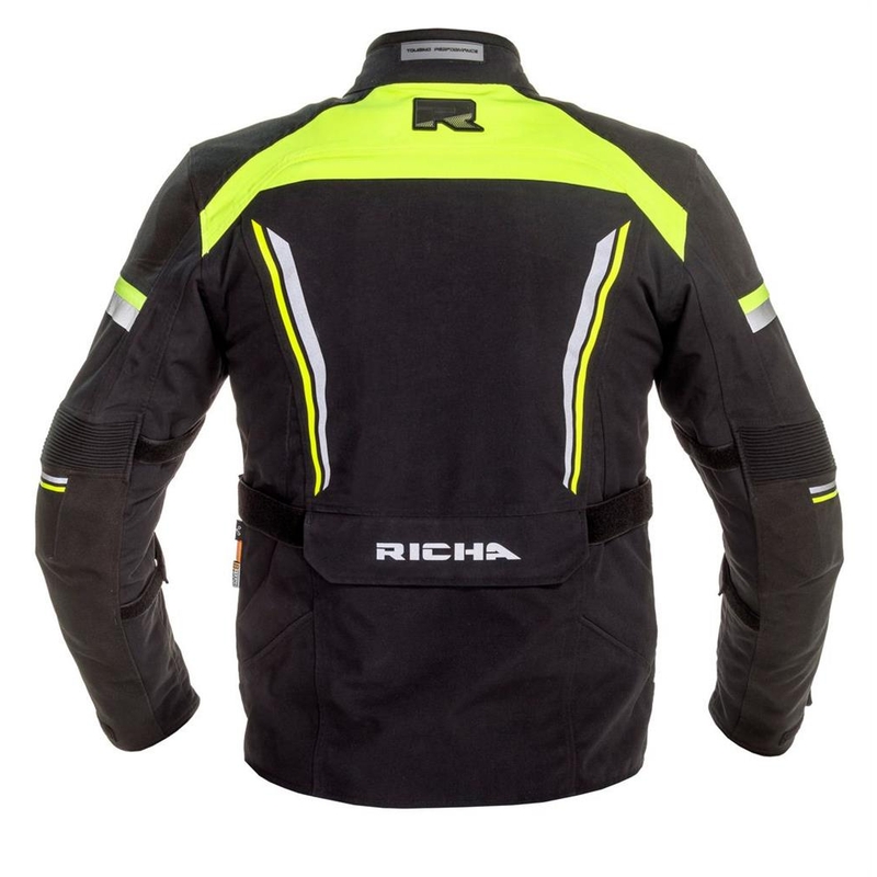 Motorradjacke RICHA Infinity 2 Pro schwarz-fluo gelb Ausverkauf