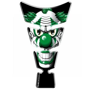 Polep palivové nádrže - tankpad Print Clown zelený
