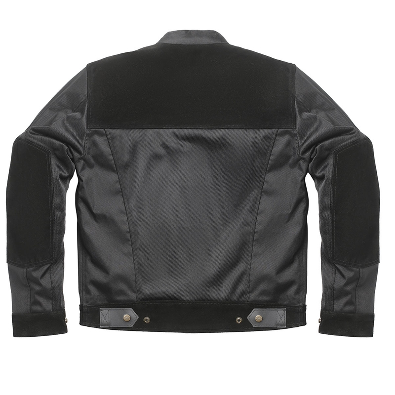 Motorradjacke Fuel Arizona schwarz