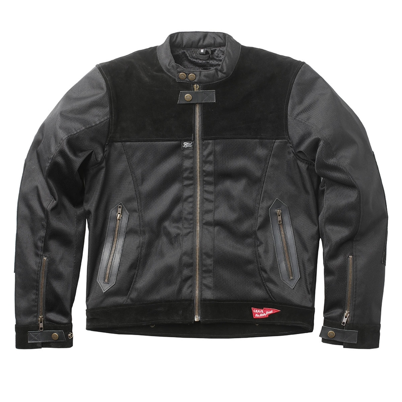 Motorradjacke Fuel Arizona schwarz