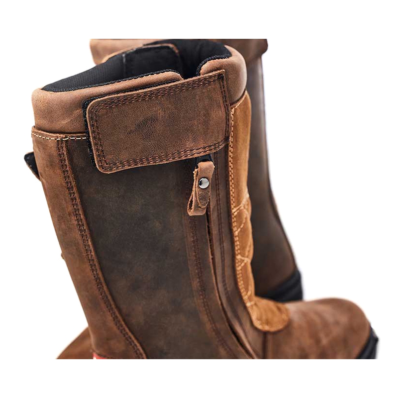 Kraftstoff Dust Devil Brown Motorradstiefel